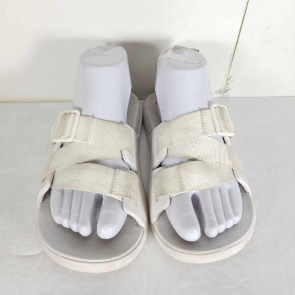 Chaco Women's Lowdown US7 EU38 White Strappy Outdoor Sports Slide Sandals Shoes - Picture 3 of 14